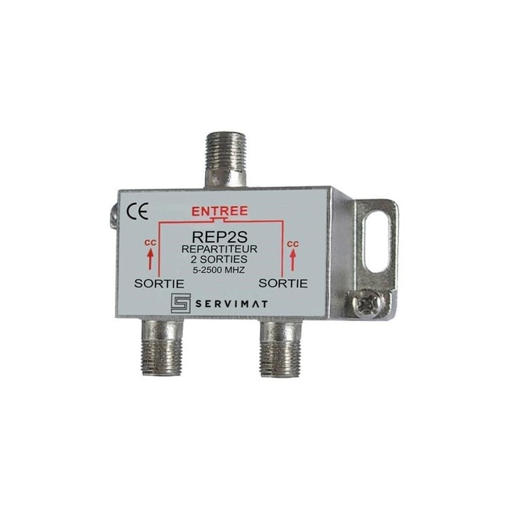 REPARTITEUR ULB Fiche "F" 2D 2cc