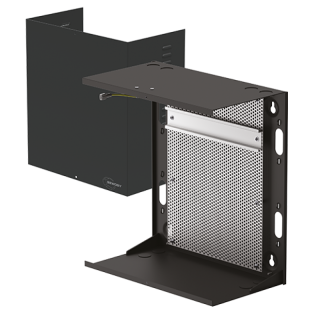 COFFRET VIDE MODULAIRE PETIT MODELE+RAIL DIN+GRILLE PERFOREE