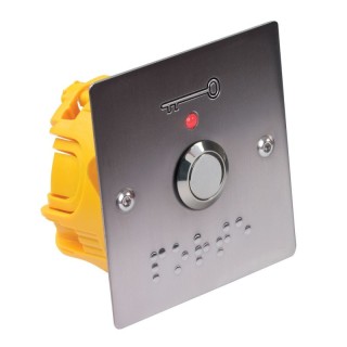 Bouton Poussoir Avec Électronique Déportée Et Plaque Étroite Por