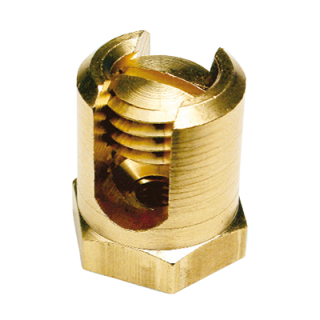 Bornes 25mm2 3 à 6 mm M6 (QTE 1 : LOT de 50)