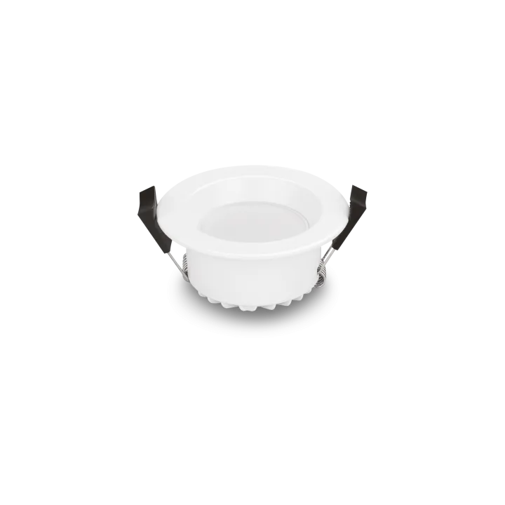 Plafonnier Downlight Horu 7W 2 5'S'S Cct Ip54 Blanc Cut-Out 70-75Mm