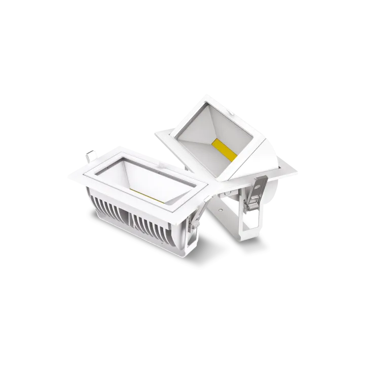 Plafonnier Downlight Rectangulaire Nemty 45W Ip65 4000K 4000Lm