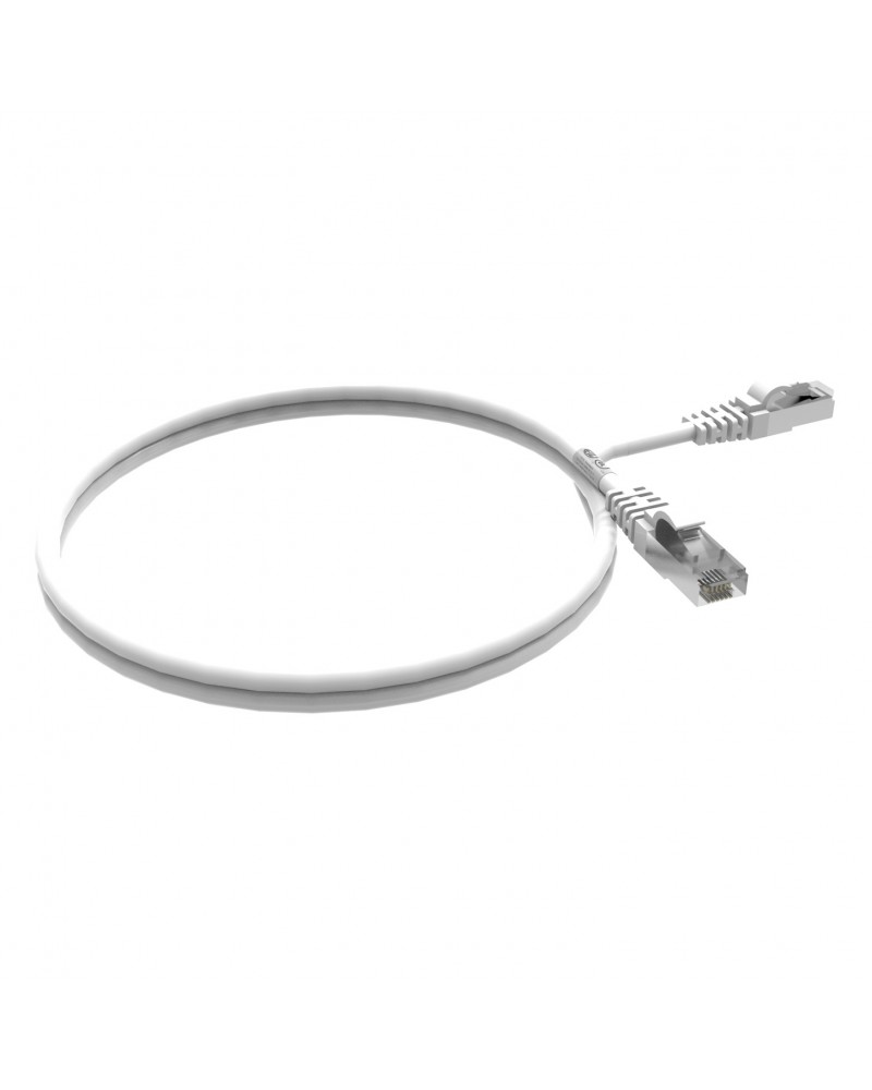 Cordon Rj45 Cat6A Sftp 100 Ohms Lsoh Blanc Lg 1M