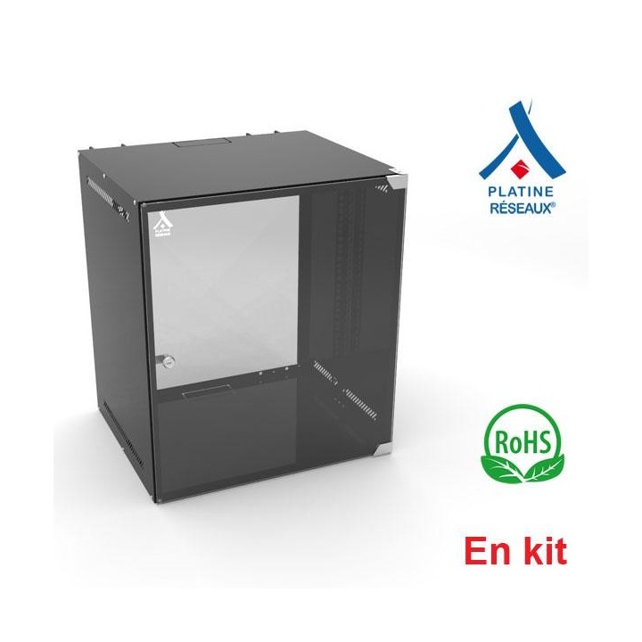 Coffret Mural A Montage Rapide 12U 520X450X595 Ligne 30