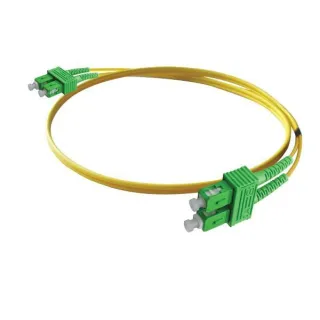 Jarretiere Optique Mono Os1/2 9/125 Apc Dplex Scapc/Scapc 20M
