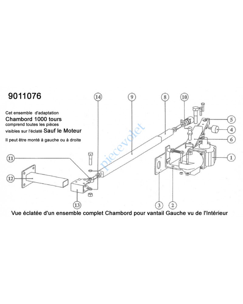 Adaptateur Vantail Chambord