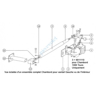 CHAMBORD SUPPORT MOTEUR 1000