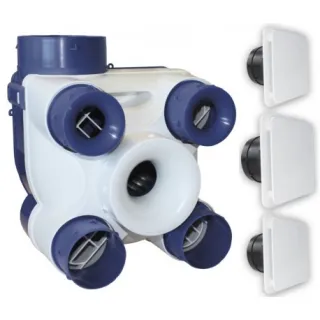 Kit Vmc Standard, Pour L'Habitat Pavillonnaire Du T1 Au T7 Jusqu'À 4 Sanitaires