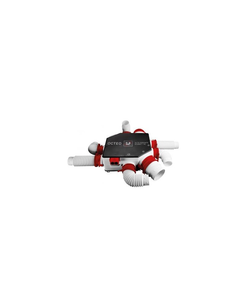 Kit Vmc Radio Ecowatt Spécial Qai, Intelligente Et Autonome Jusqu'À 6 Sanitaires