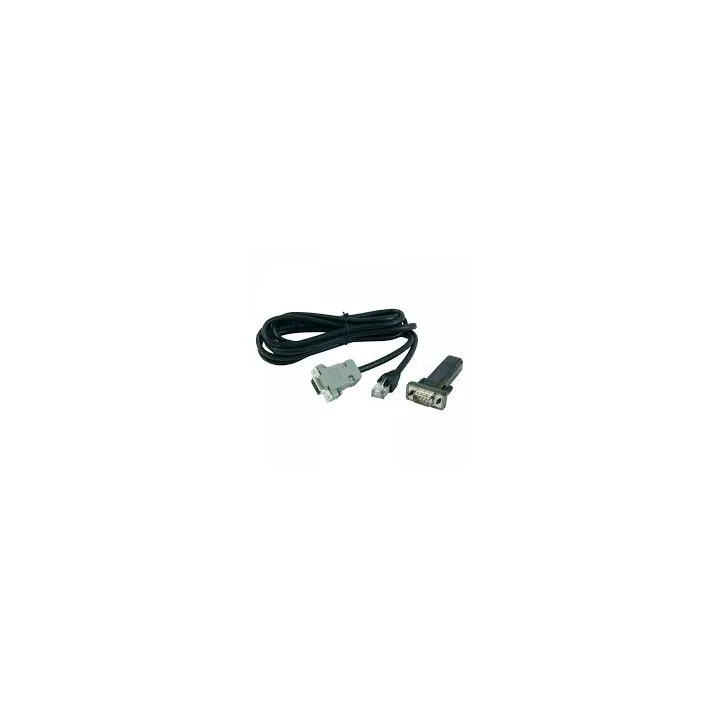 Cordon Rs232//Rj45 + Logiciel + Adaptateur Pour Station