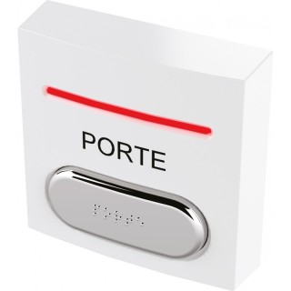 BOUTON POUSSO ABS NO+NC+LEDS ROUGE ET VERTE BUZZER ET BRAILLE(*)