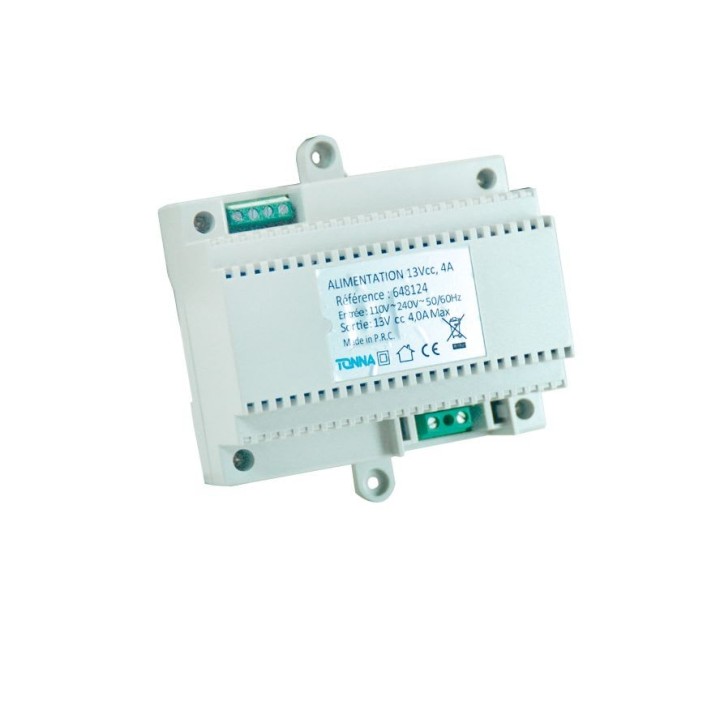 Ventouse 300 kg en applique avec contact-12/24 V: