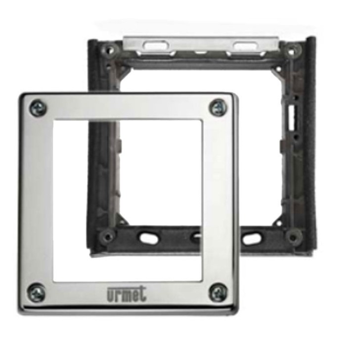 Ce produit est Cadre De Finition  1 Module Dore pour systèmes URMET Ce produit est Cadre De Finition  1 Module Dore pour systèmes URMET