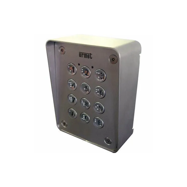Clavier À Codes Connecté 12 Touches 2F Inox Encastré