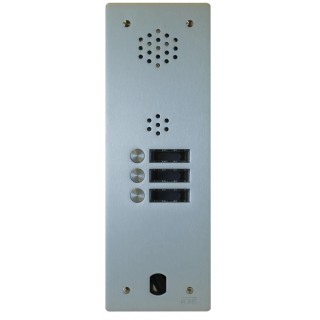 Plaque Audio Alu 3 Bp 2 Voice Complete