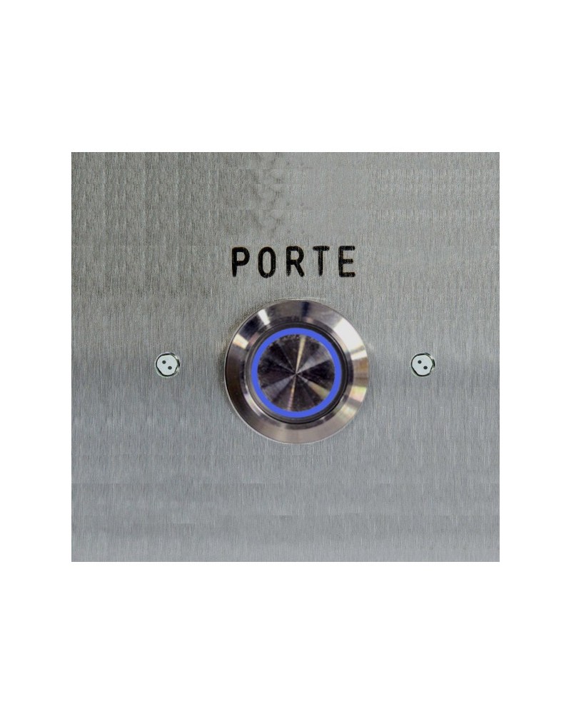 Bouton Poussoir Sortie No/Nf Lumineux 90X90