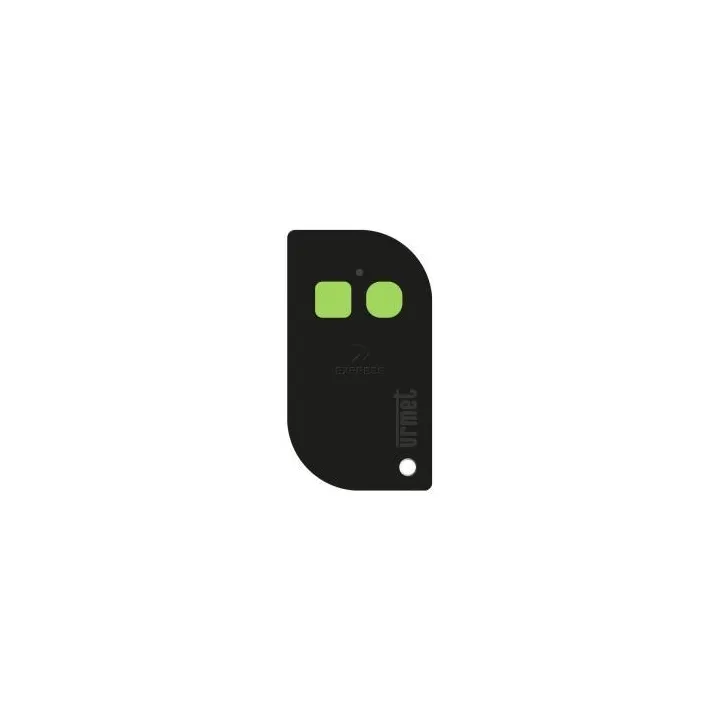 Télécommande 868 Mhz, 2 Touches Vertes, Portée 100M, Ip54, Cr2032.