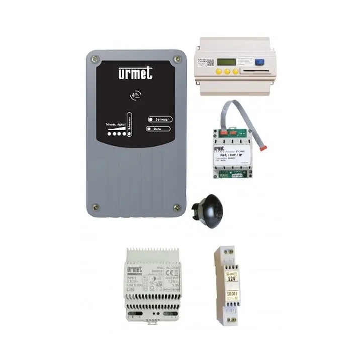 Kit Prêt À Poser Avec Modem Data V4, Centrale Ipcv2083 Et Alimentations.