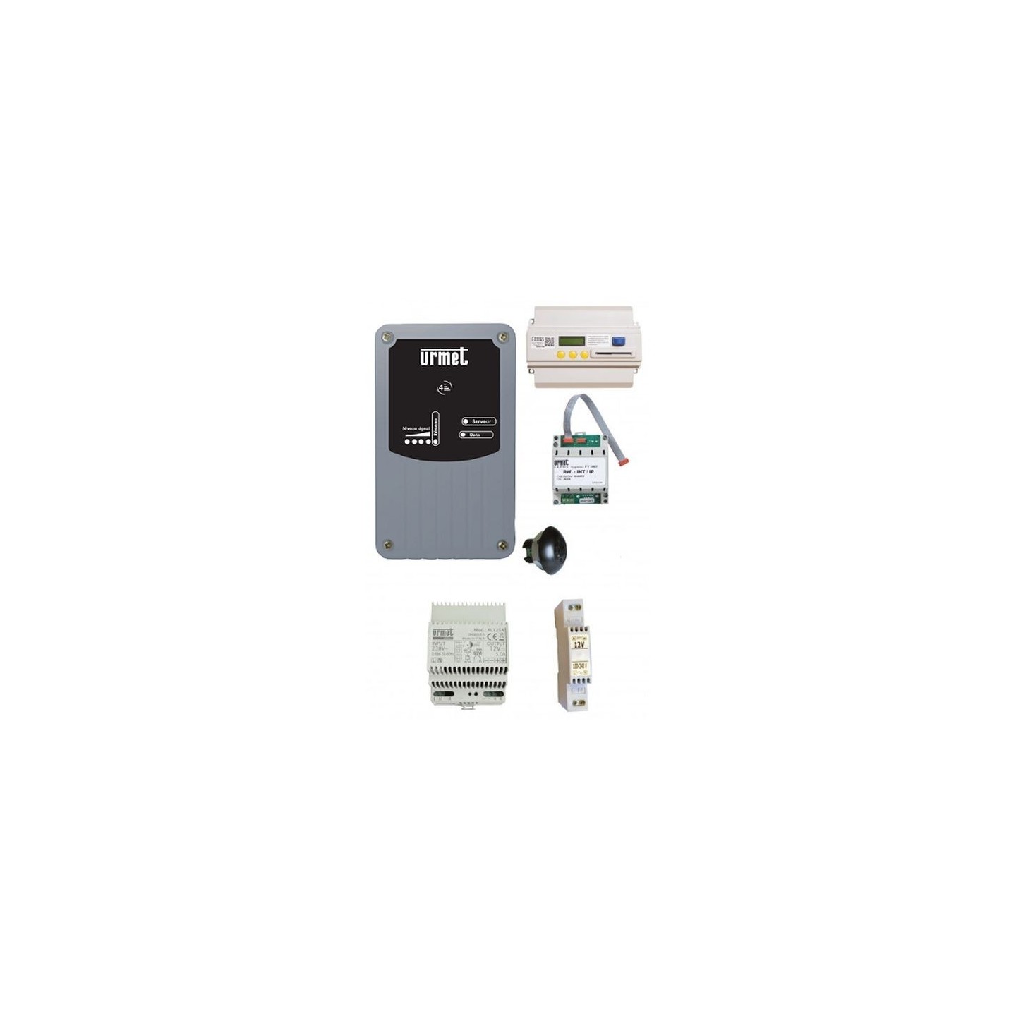 Kit Prêt À Poser Avec Modem Data V4, Centrale Ipcv2083 Et Alimentations.