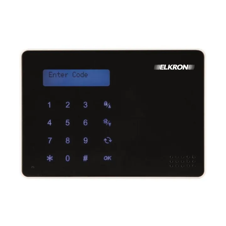 Clavier Lcd Zigbee Tactile Pour Les Systèmes Intrusions