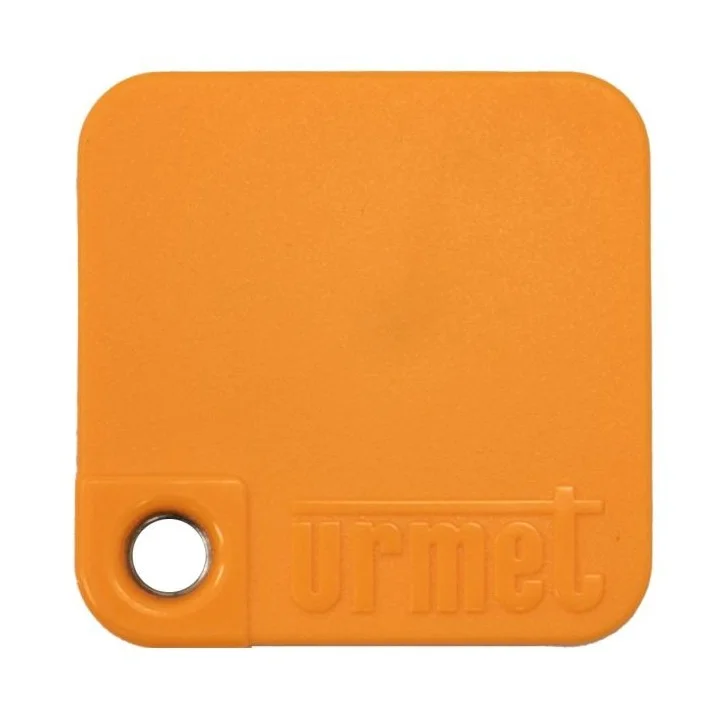 Badge Mifare Personnalisée 13.56 Mhz Orange, Étanche Ip68, Antichoc Ik8