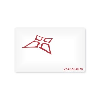 Badges Vauban(*)DESFIRE EV2 4K NXP Encodé numéroté