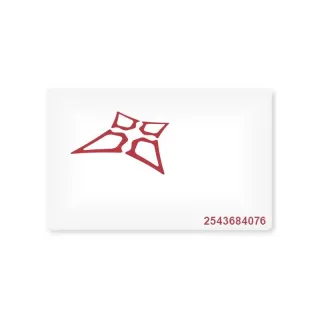 Badge Vauban Desfire Ev2 4K Nxp Encodé Numéroté