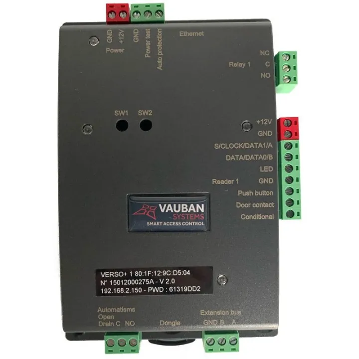 Centrale Tcp-Ip 1Lect-Serveur Web Embarq-Mutliproto-50000 Utili