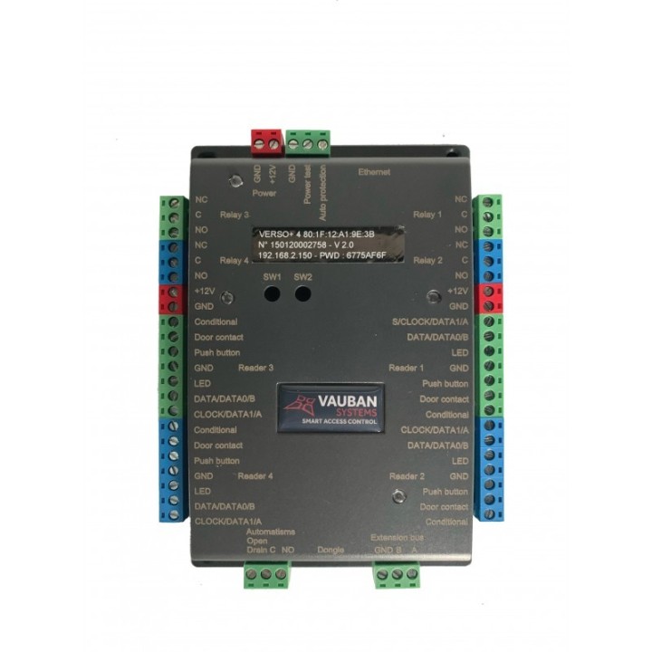 Centrale TCP-IP 4lect-serv Web embarqué-mutliprotoc-50000 utili*