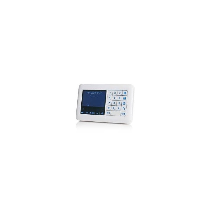 Clavier LCD avec sirène et lecteur proximité intégrés (Prog)*