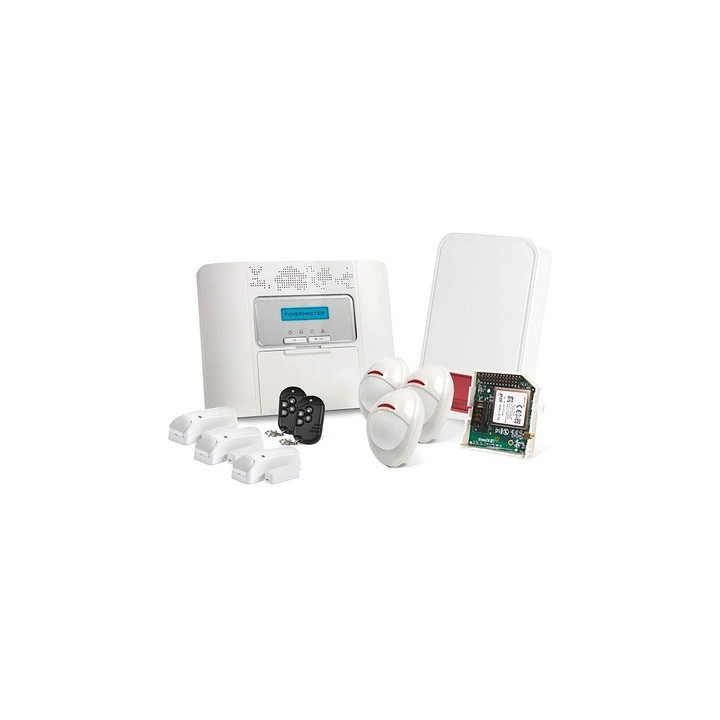Kit comprenant 1 x Centrale Pmaster 30NF, 1xIR NEXT+ K985 PG2NF,