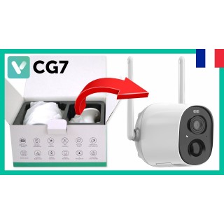 CAMERA IP 2Mpx VicoHome Wifi 3.3mm  alimentation par batterie