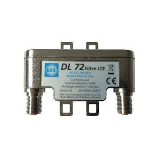 REJECTEUR LTE 700 réjection  -25dB conforme ANFR