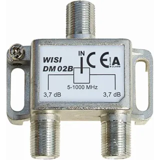 Repartiteur Réseau Cablé 5 À 1000 Mhz Fiche "F" 2 Direction