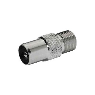 Adaptateur Tv 9.52 Male  / F Femelle
