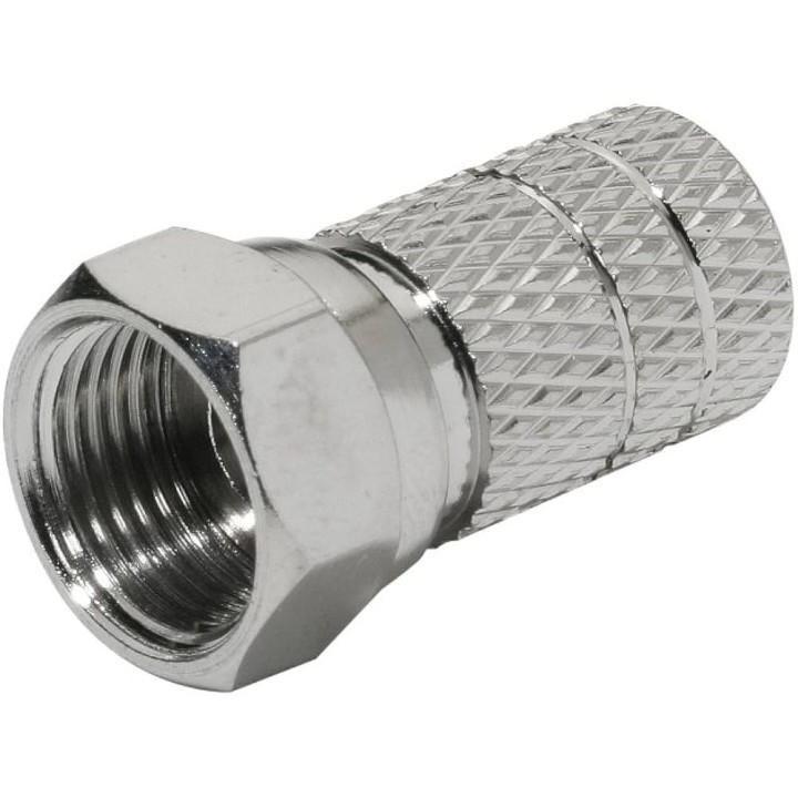 FICHE F à VISSER cable 7mm
