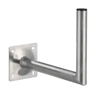 Bra Coudé Aluminium Ø 50Mm Déport 200Mm, Haut 345Mm