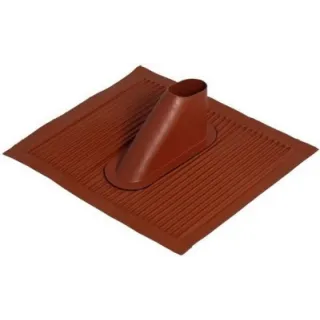 Tuile Alu Malléab Rouge Tuile Dim 500X450Mm Pour Mât Ø30 À 60Mm