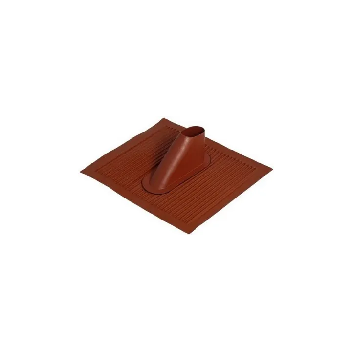 Tuile Alu Malléab Rouge Tuile Dim 500X450Mm Pour Mât Ø30 À 60Mm