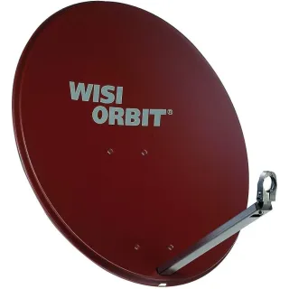 Parabole 80 Alu Wisi Rouge Tuile