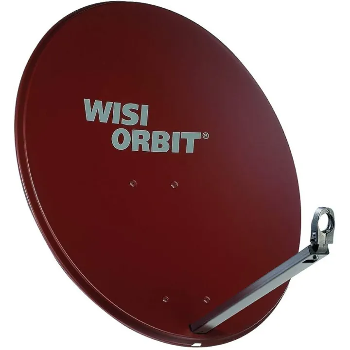 Parabole 80 Alu Wisi Rouge Tuile