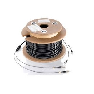 Câble Optique Gaine Pe, 2 Fibres, Pose Vrd, 4 X Fc/Pc Protégés,