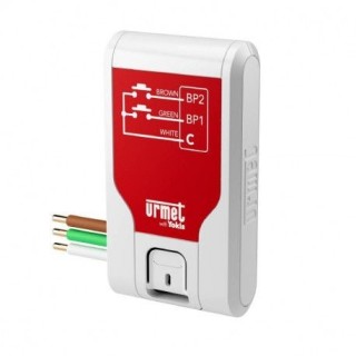 Yokis Up Emetteur Encastré 2 Canaux Zigbee - E2Bp-Up