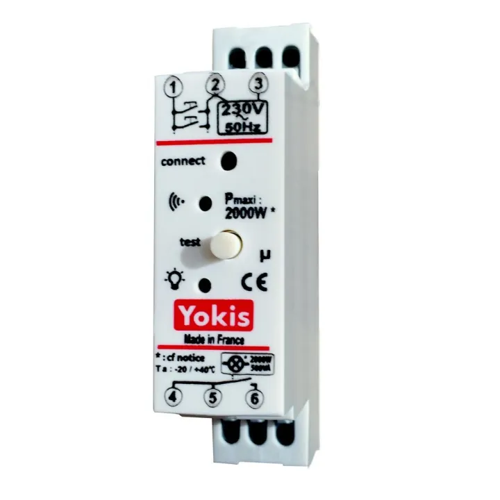 Micromodule Télérupteur 10A Modulaire Radio Power