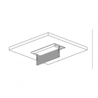 Porte étiquette pour xena encastrement FP - ZEMPER 90091NMF