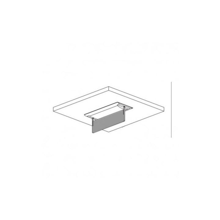 Porte étiquette pour xena encastrement FP - ZEMPER 90091NMF