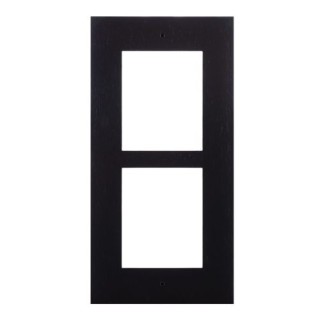 2N® IP Verso - cadre d'installation saillie, 2 modules - noir