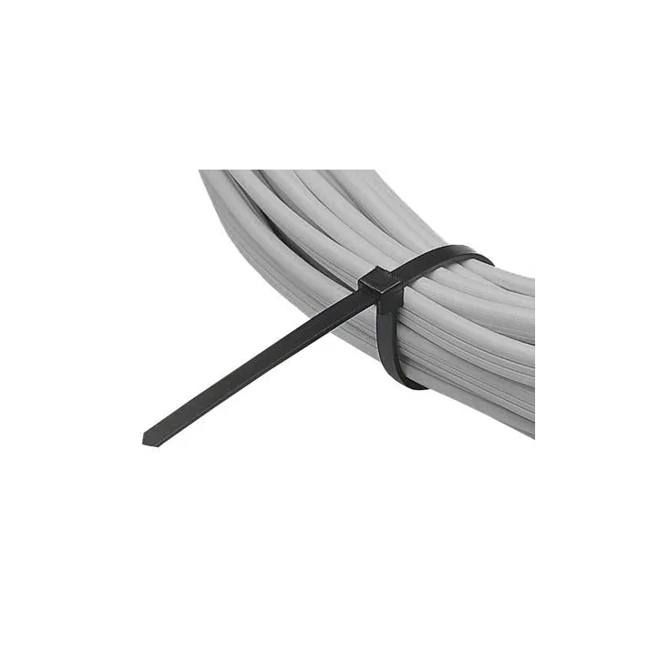 Collier Rilsan 4 6X200Mm Blanc Le Sachet De 100