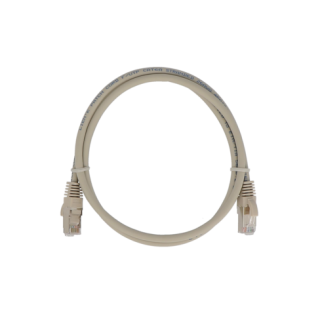Cordon Cat6A S/FTP Gris 1m (500Mhz) LSZH