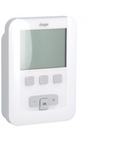 Thermostat Ambiance Programmable Digital Chauf Eau Chaude 2 Fils